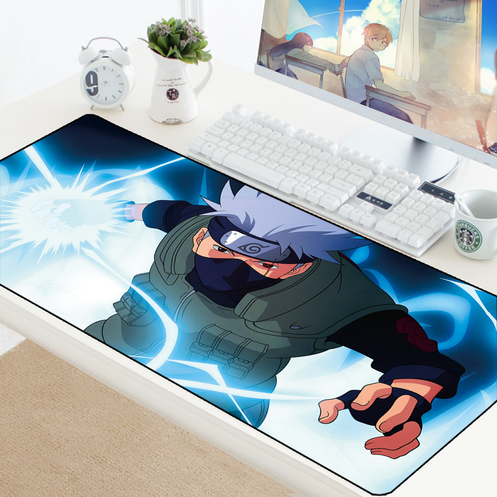 

Naruto Mouse Pad Anime 70x30cm Pad to Mouse Laptop Computer Mousepad Rubber Lockedge PC Gaming Mousepad to Keyboard Mouse Mats LJ201031