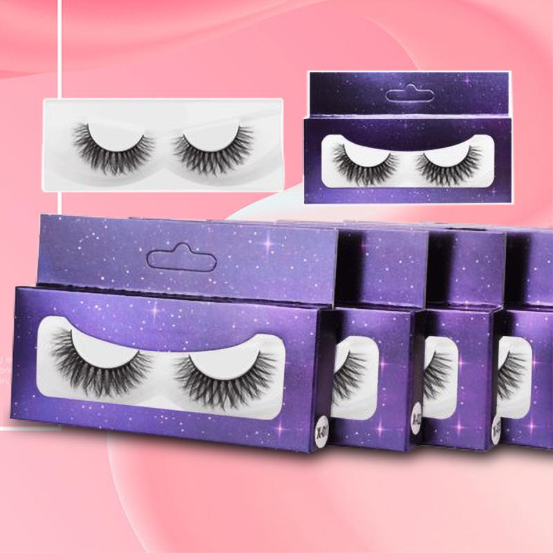 

1Pair Mink False Eyelashes+Long-lasting Liquid Eyeline Pen Extension Eyelash soft Reusable Fake Eye lashes Natural Make up Tool
