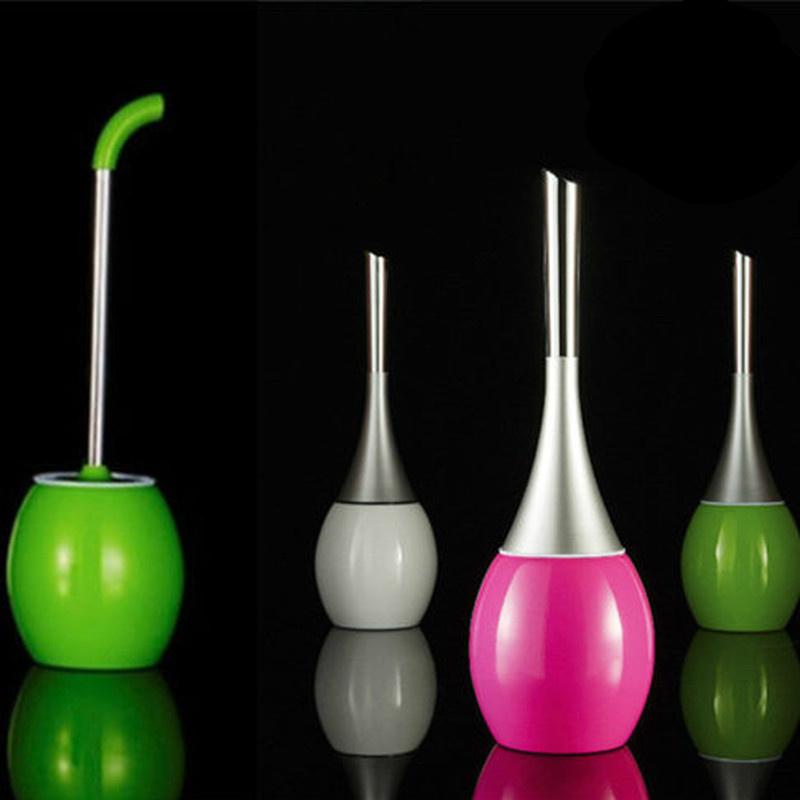 

Multi-Colors Bathroom Cleaning Brush Holder with stand Set Bathroom Accessories Stainless Steel toilet brush kit wc
