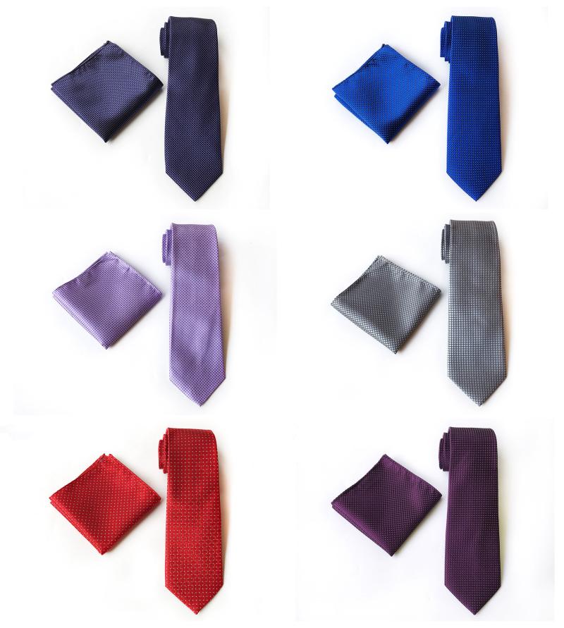 

Unique Design Fashion Explosion Polyester Business Men's Tie Pocket Towel Fashion Business Flower Casual Suit Pocket Towel Set