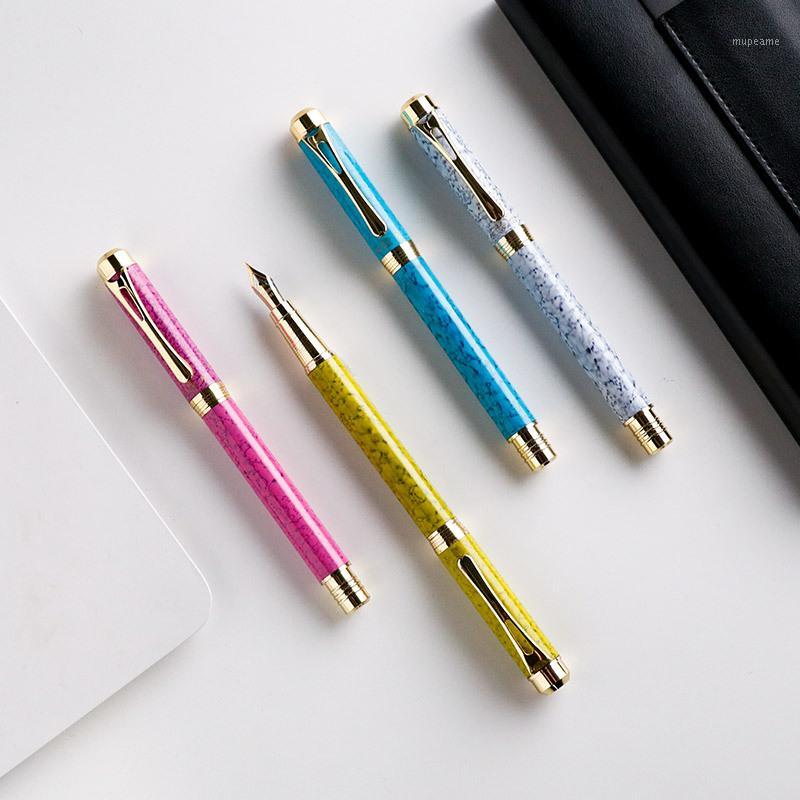 

metal fountain pen iraurita fountain pen business advertising gift office school writing stationery1, Red