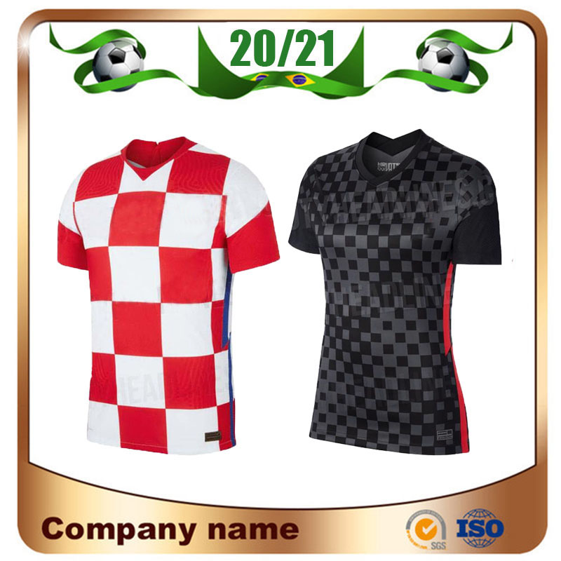 

2020 Soccer Jersey 20/21 Hme 10 Modric 7 Rakitic #4 ERISIC Soccer Shirt Away MANDZUKIC ORSIC football Uniform, Home