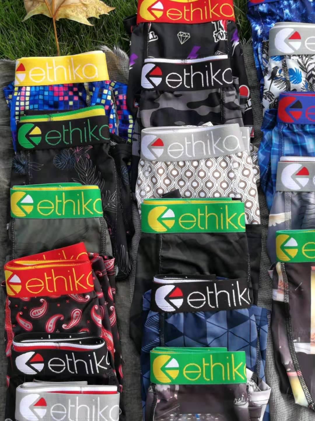 

ethika boxers Promotion Random styles Hot Ethika underwear sports hip hop underwear street quick dry Wholesale hot 217