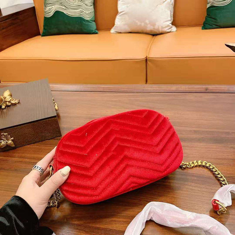 

Pink sugao 2020 new fashion shoulder handbag small purse women crossbody bags soft velour material lady shopping bags with Gletter, Red