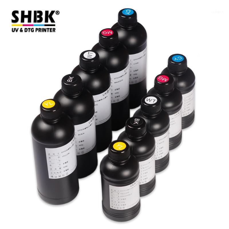 

250ml 500ml Universal LED Ink For UV Flatbed Printer 3D Compatible R1390 L800 L805 L1800 R2000 Free 1 Refill Kits