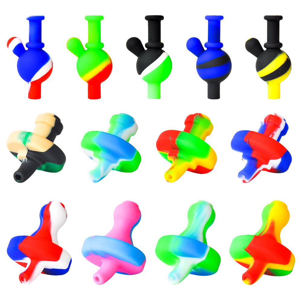 

Silicone bubble Carb Cap Dia 23mm/30mm for quartz banger Nails Glass Water Bongs,smoking accessories,oil rig glass bong Free Shipping