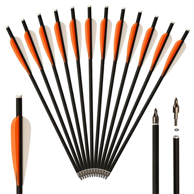

Archery bow arrows accessories crossbow arrows ID 7.6MM hunting crossbow blot arrow archery game shooting
