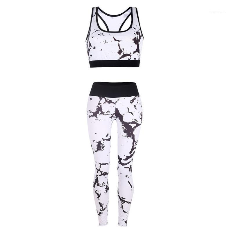 

Gym Clothing 2 piece set tracksuit women matching sets fitness workout slim crop top + padded sporting leggings outfits1, Black