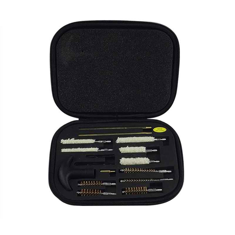 

AR Airsoft 15 Accessories Tactical M16 M4 gun cleaning kit .22 cal 357 cal Wire Brush head Connecting rod for hunting pistol shooting, As shown