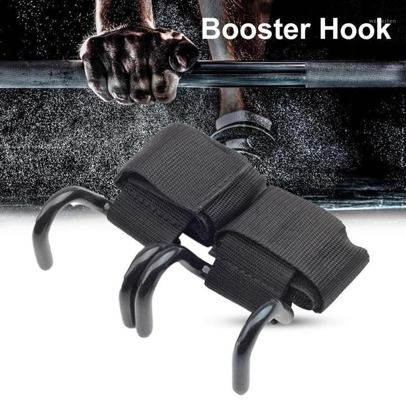 

Pro Weight Lifting Training Gym Hook Grips Straps Gloves Wrist Support Per Polso1