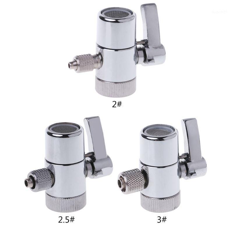 

Drop&Wholesale Water Filter Faucet Diverter Valve Ro System 1/4" 2.5/8" 3/8" Tube Connector APR281
