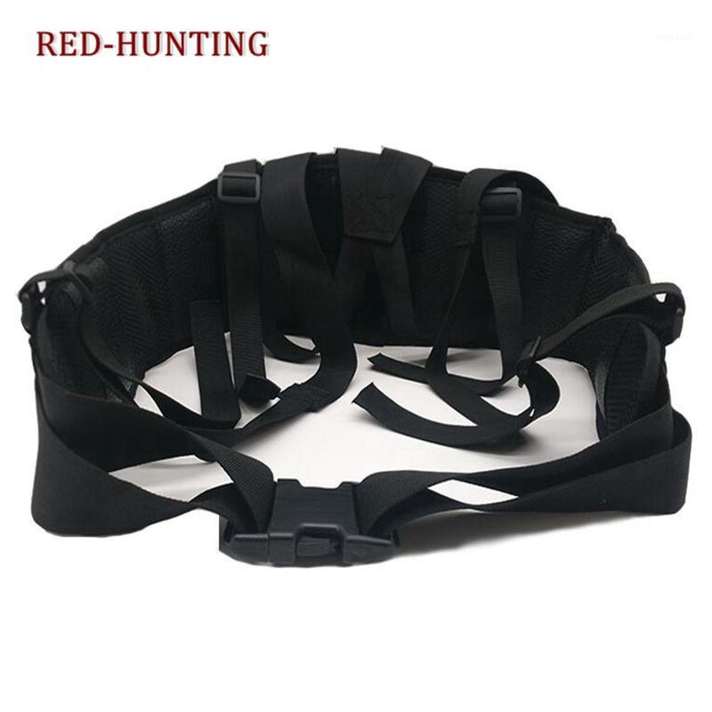 

Hot Tactical Molle Waist Belt Combat Removable Wide Waist Battle Belt Padded H-shaped Suspender Harness1, Black