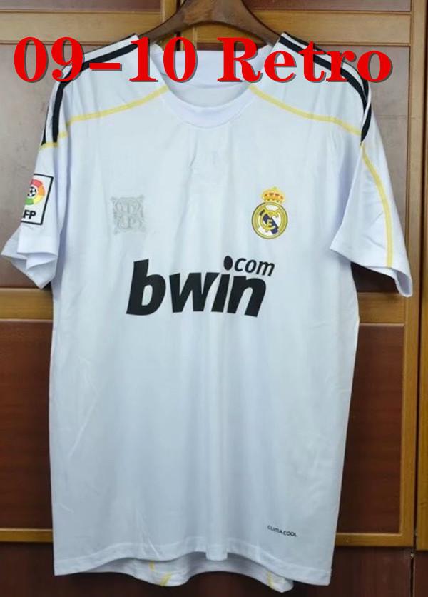 

2009 Real Madrid Ronaldo Retro Jerseys Sergio Ramos v.Nistelrooy Kaka Guti.HAZ 2009 2010 shirt, Picture