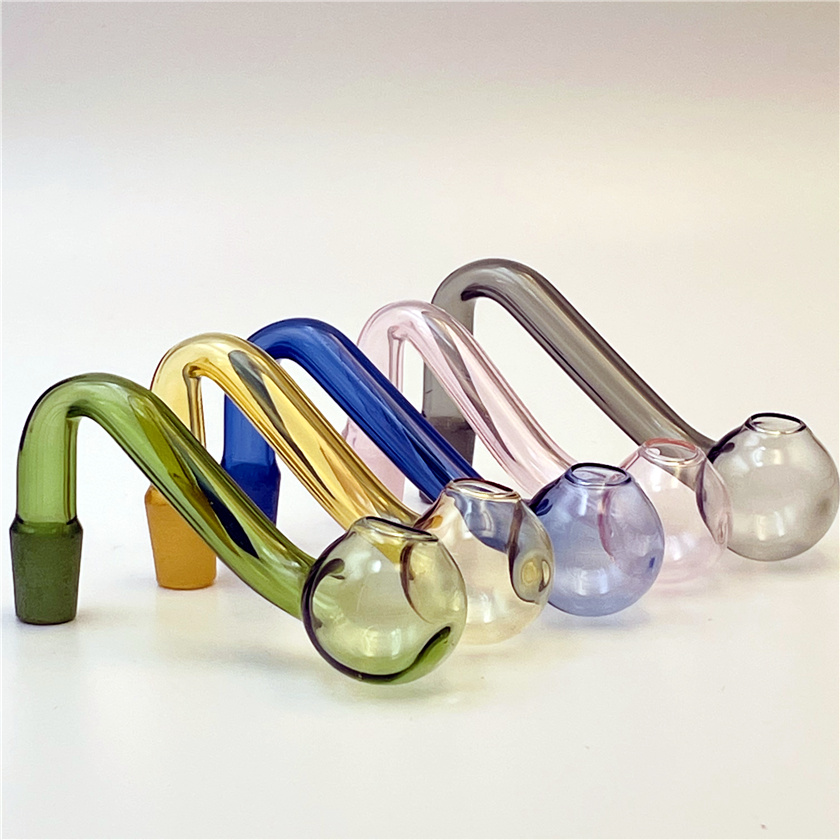 

Glass Oil Burner Pipe Oil Burner Water Pipes for smoking Clear Glass Tube Water Pipes Cheap Hand Pipe Hookahs