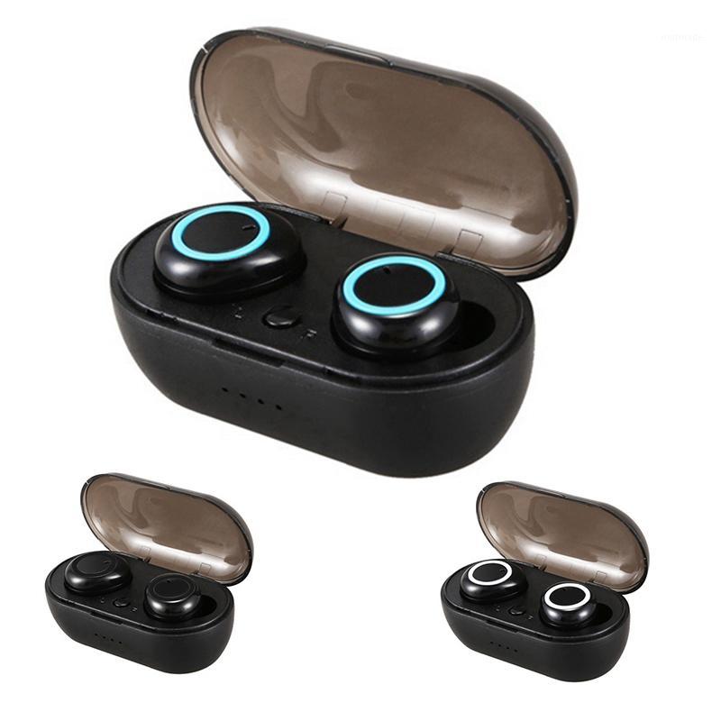 

Top W12 Bluetooth Headset, TWS Bluetooth 5.0 Mini Button Sports Stereo Wireless Headset-Black1