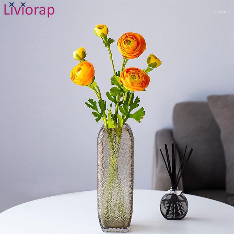 

Liviorap Artificial Dried Flowers for Wedding Home Decor Flowers Artificial for Decor Dried Bouquets in Pots1, White