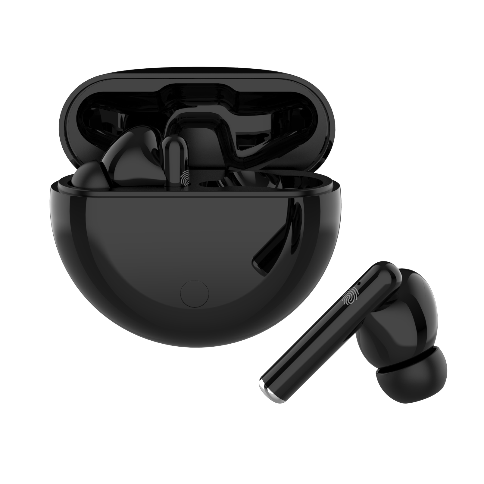 

SMS-T12 Bluetooth 5.0 Wireless Earbuds Waterproof Earphones Hands-Free with Built-in Mic Headset Premium Sound for Driving Office Sport