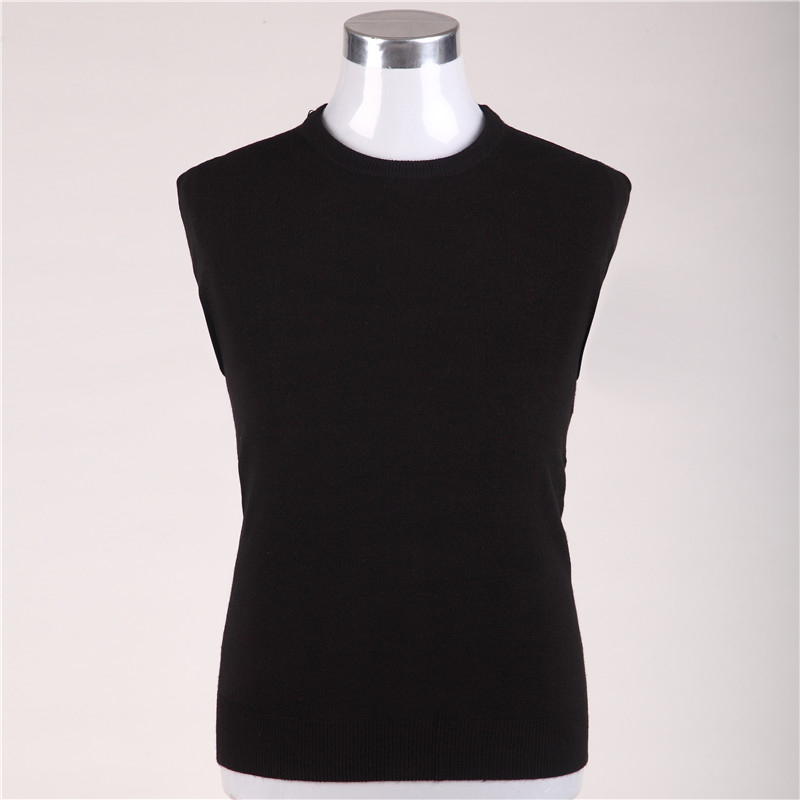 

Classic luxury brand polo classic wool sweater men's hoodie sweater O-neck knitted warm pullover pony, Black