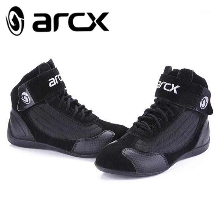 

ARCX Suede Leather Off Road Motorcycle Boots Motocross Riding Shoes Moto Motorbike Racing Boot1