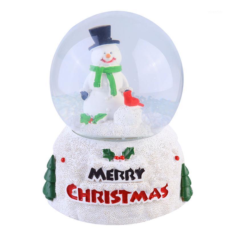 

1Pc Creative Christmas Sparkling Crystal Ball Glass Ball Tabletop Decorations1