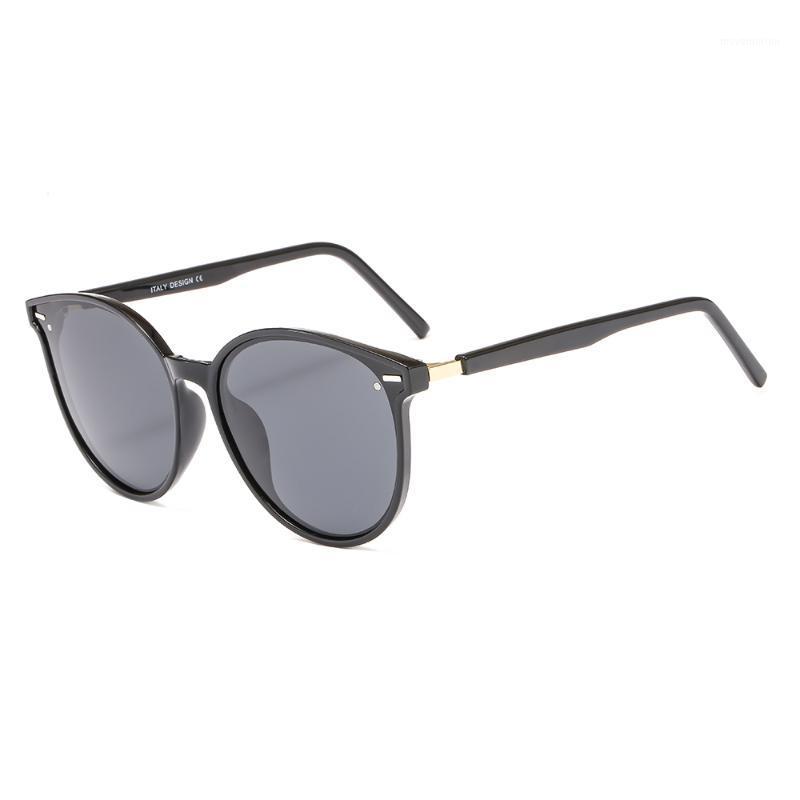 

Luxury Mirror Oversize Round Sunglasses Women Brand Designer Plastic Material Lenses 2041 UV400 Protection Eyewear1