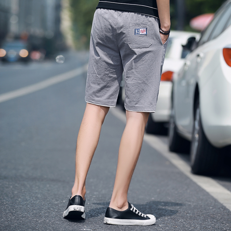 

2021 New Tag Summer the Shorts of Cotton Men Soild Short Pants Resirable Quality K29 Y8ZN, Green.