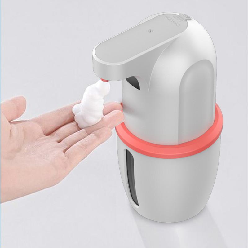 

275ml Automatic Soap Dispenser USB Charging Touchless Automatic Infrared Induction Smart Foam Soap Dispenser Bathroom Accessory