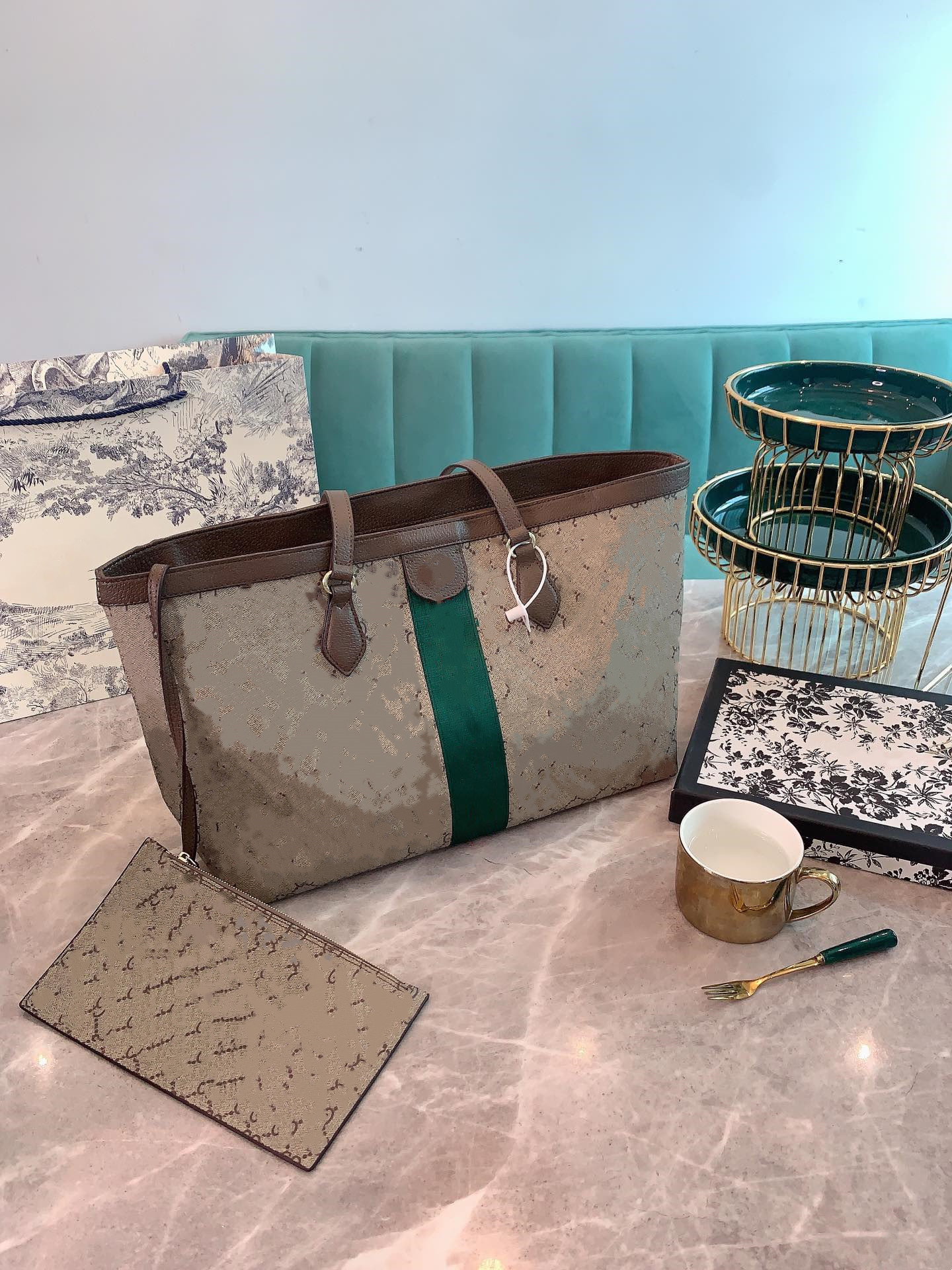 

2021 Ophidia 5A shopping fashion ladies one-shoulder handbag designer composite bag handbag Reteo Shop coin purse wallet large