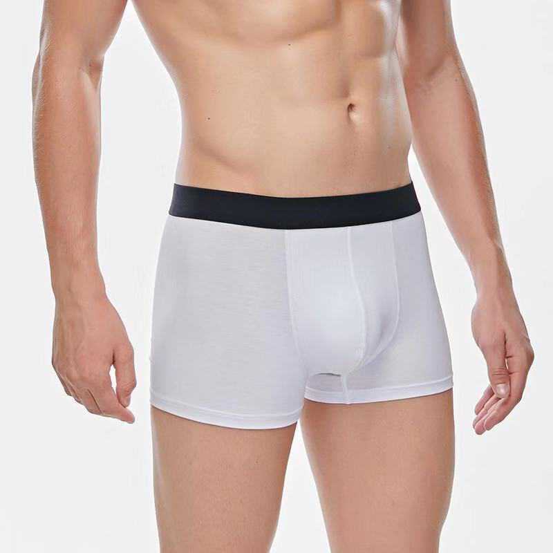 

Men boxer Underwear cotton fashion Male Underwear Boxer sexy Men Boxershorts sous vetement homme Underpants trunks briefs, Black
