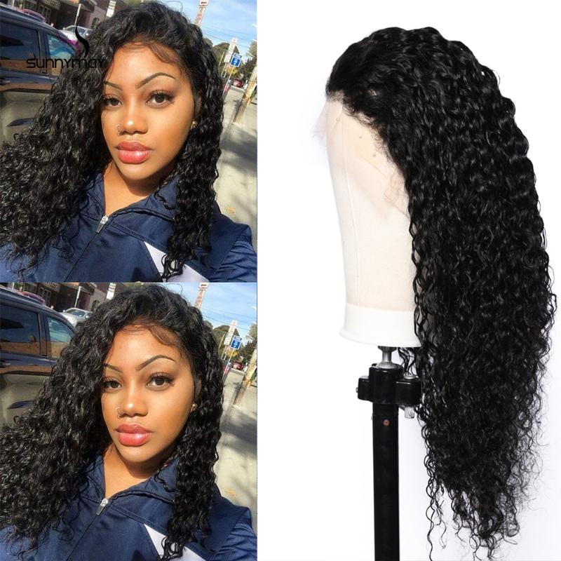 

13x4 Lace Wig Brazilian Wave HD Transparent Lace Frontal Wigs 150% Density Hair Wigs Loose Deep Wave Human Hair For Women, Natural color