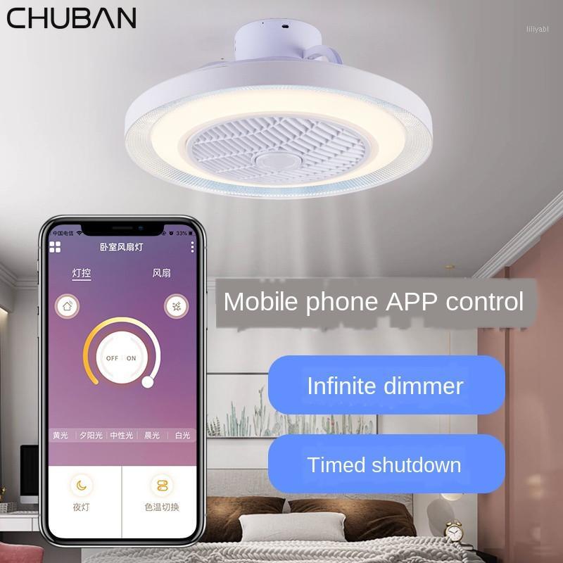 

LED Ceiling Fan Lamp Dimming Remote Control Ceiling Fan Light Children Bedroom Decoration Lampara De Techo Colgante Moderna Led1
