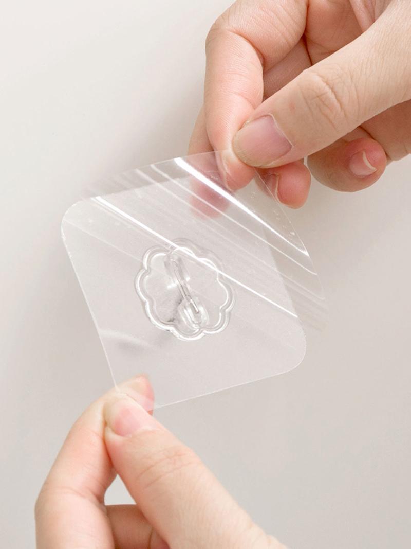 

transparent strong suction hooks for home Kitchen and Bathroom cup sucker hanger key holder Storage Hangers