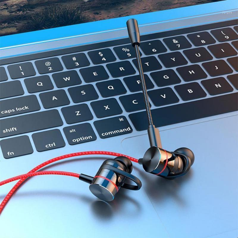 

Sports Mic headset Phone Neckband sport Earbuds Earphone Gaming Earphones with Microphone for Phones/PC Gamers1, Red