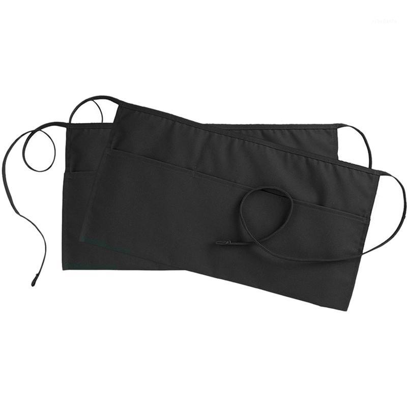 

Half-Length Short Waist Apron with Pocket Catering Chef Waiter Bar Household Cleaning Tools & Accessories Apron1