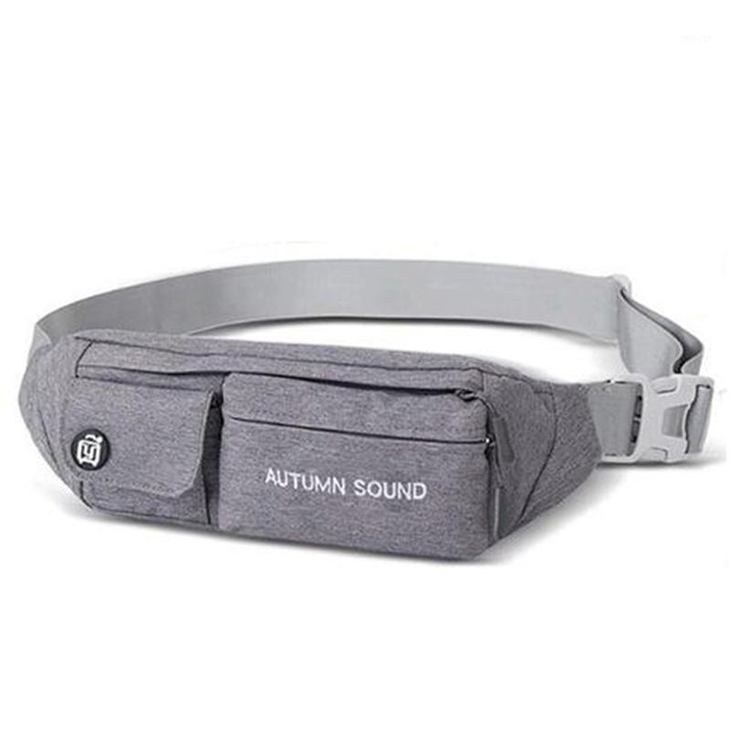 

Useful Men Male Waist Bag Pack Grey Casual Functional Belt Bag Large Belt Pouch Phone Money Travel Hip Running Fitness1, Yellow