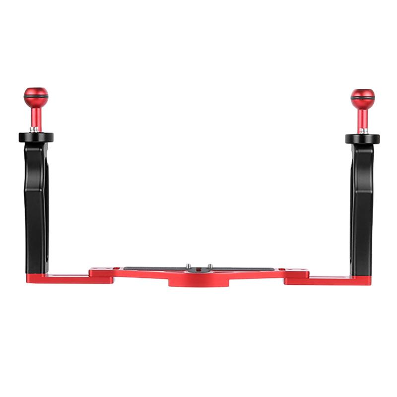 

Aluminum Alloy Adjustable Tray Ball Bracket Diving Photography Stand for 9 Hero9 Action Camera SLR