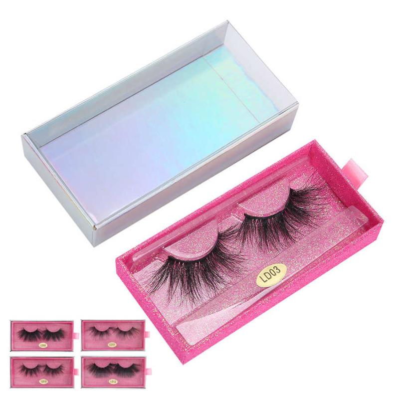 

5D 25mm False Eyelashes Makeup Fake Eyelashes Fluffy Curling Long False Lashes