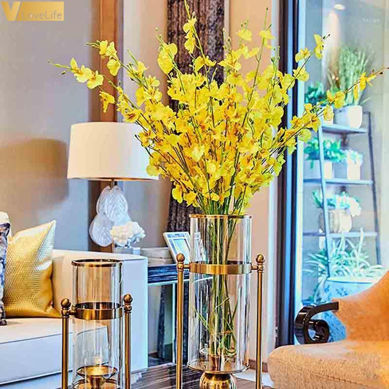 

Artificial Orchids Flowers Silk Fake Dancing Orchids Flowers in Bulk Dancing-Doll Orchid for Indoor Outdoor Wedding Decorations1, White