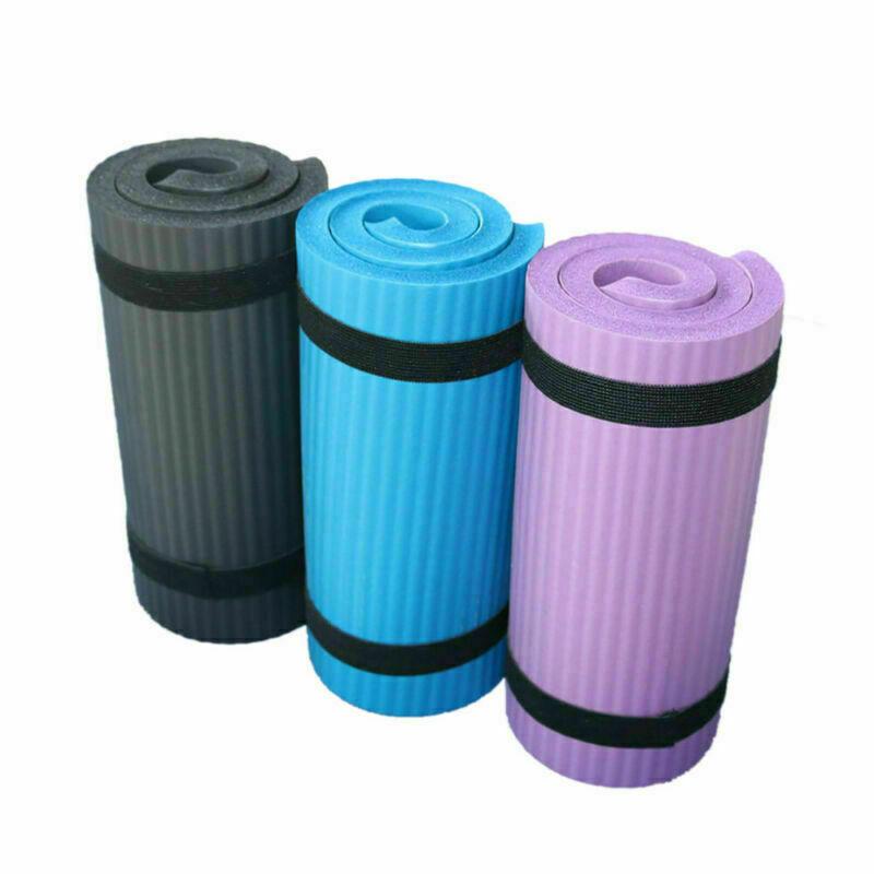 

Yoga Pilates Mat Thick Exercise Gym Non-Slip Workout 15mm Fitness Mats YS-BUY, Purple
