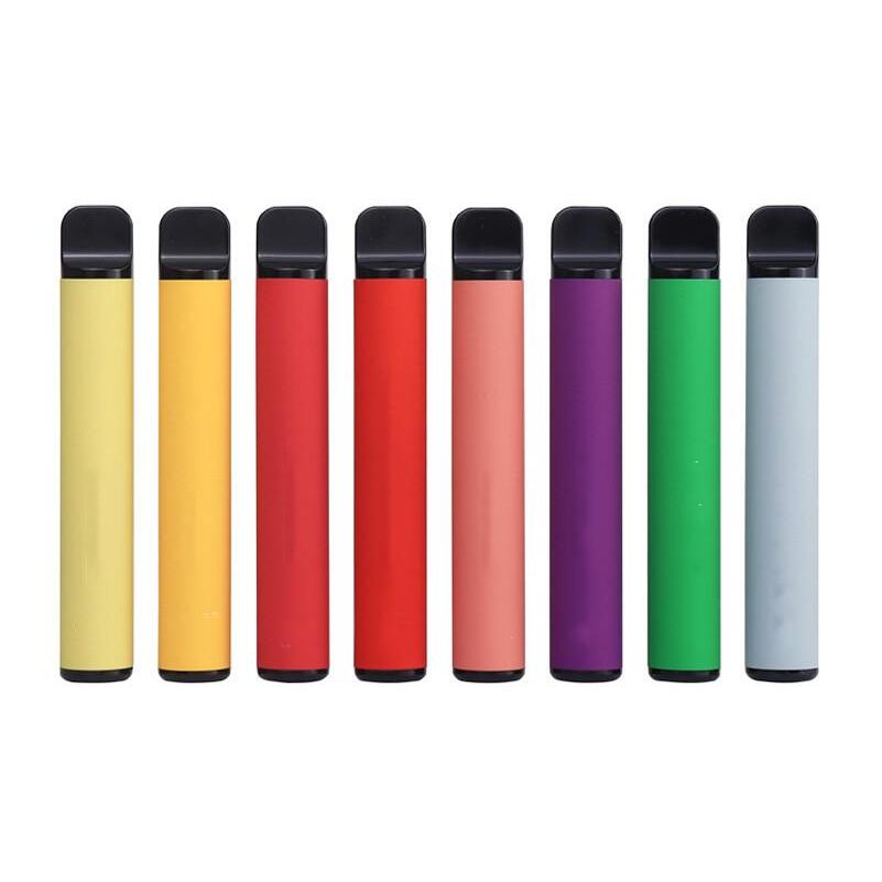 

PUFF BAR PLUS 800+Puff Cigarettes Disposable Pod Cartridge 550mAh Battery 3.2mL Pre-Filled Vape Pods Stick Style 77 Colors Portable Vaporizer DHLSHIP