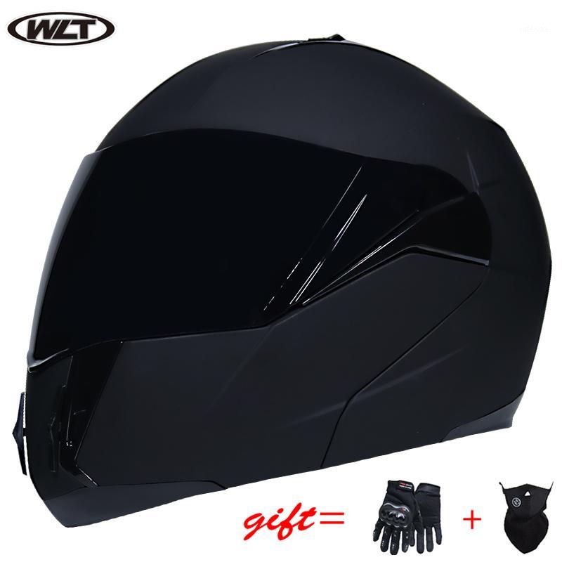 

Motorcycle helmet double sun visor flip module helmet DOT certified off-road racing WLT-168 all-weather1