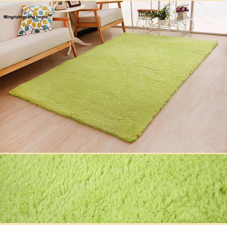 

1PC New Coral velvet carpet floor mats carpet the living room office bathroom anti-slip OU 102, Light gray