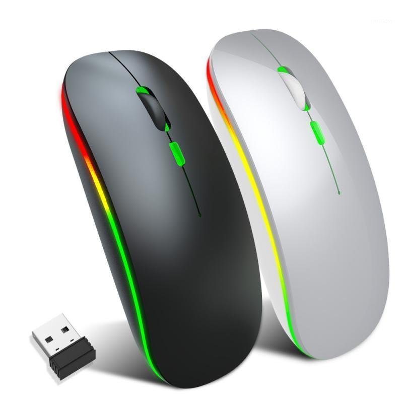 

M40 Wireless Mouse 2.4G Silent Colorful Luminous Gaming Mouse Optical Portable Ergonomics Mice For PC Laptop Computer Peripheral1
