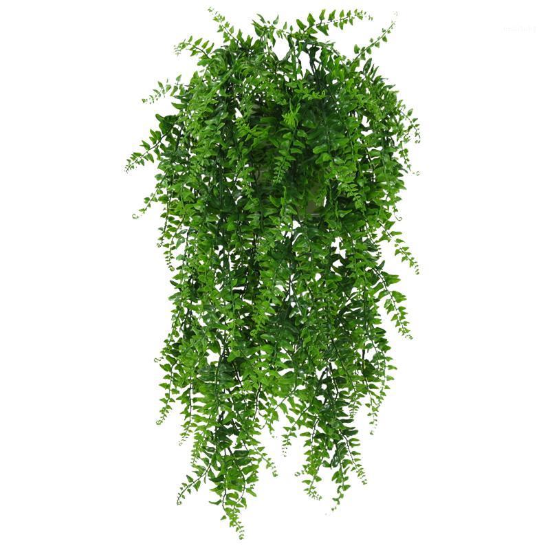 

Artificial Plants Vines Fern Fake Hanging Plant Ivy Greenery Vine for Home1, Green