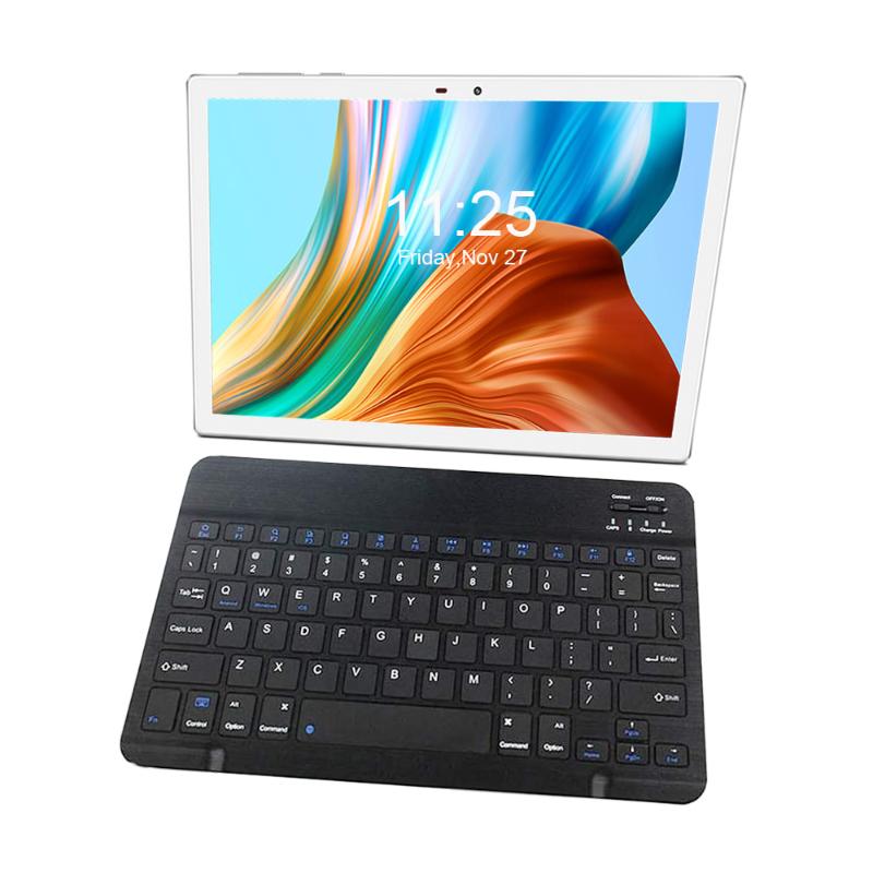 

13MP 10.1 Inch Tablet 10 Core 4GB RAM 128GB ROM Android 10 Tablets PC 1920x1200 IPS 4G Call Dual Wifi GPS Tablette, Black