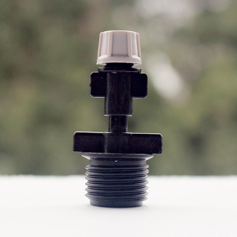 

100pcs/pack Atomizing Micro Nozzle With 1/2" Male Watering Cooling Spray Sprinkler Irrigation Micro Drip Fittings M119C