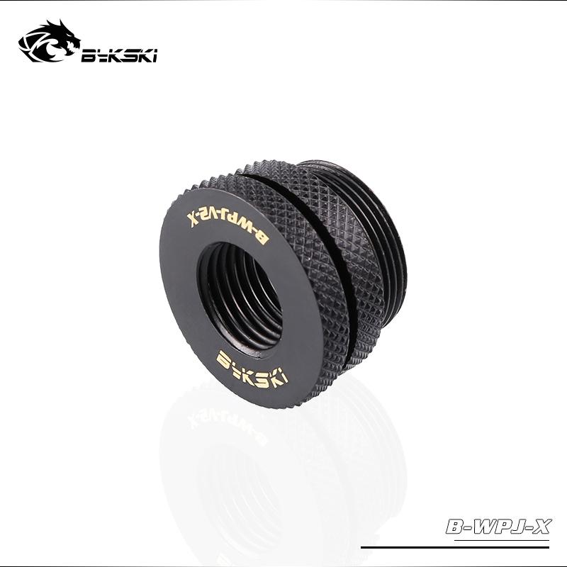 

Bykski Water Cooling Through Fittings ,Top Water Injection Panel Through Adapter ,Black,Silver ,Red ,Gold,White, G1/4",B-WPJ-X