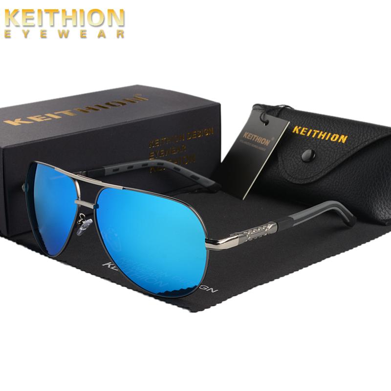 

KEITHION Vintage Metal Polarized Sunglasses Brand Sun Glasses Coating Lens Driving Fishing Eyewear For Men/Women
