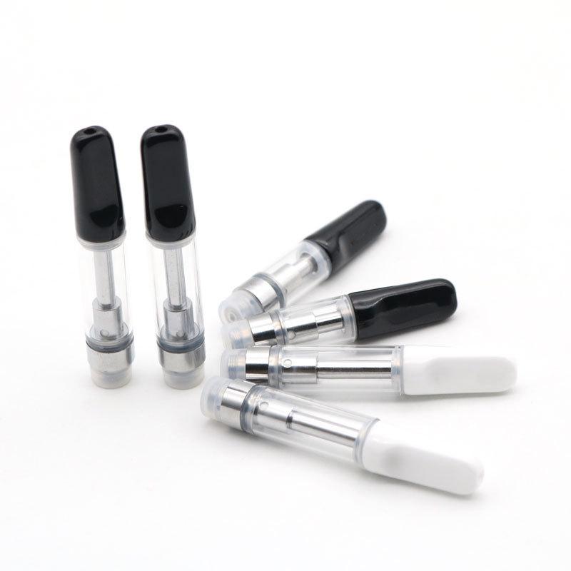 

Hot selling CCEL atomizer 1ml vape cartridges,ceramic core oil intake hole size 2.0mm carts black mouthtip and white mouthtip