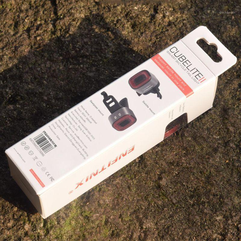 

smart bicycle brake induction tail light is super bright, bicycle rear night A2UF1